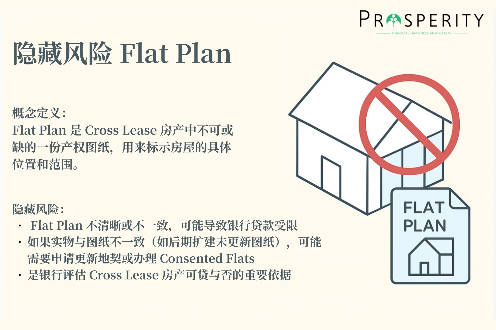 Flat Plan 潜在风险说明图 